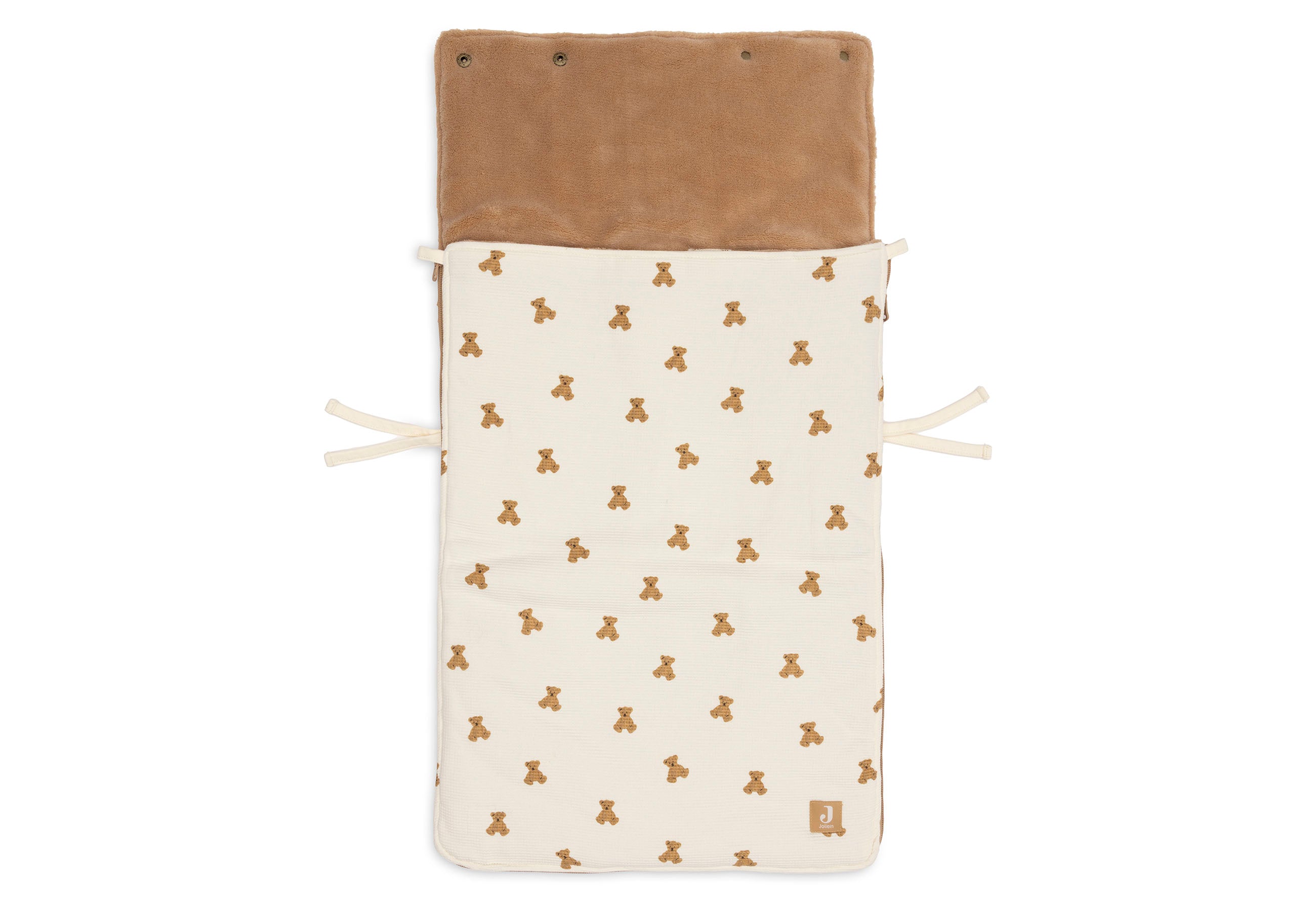 Jollein Fusssack Mini Teddy Bear Waffle