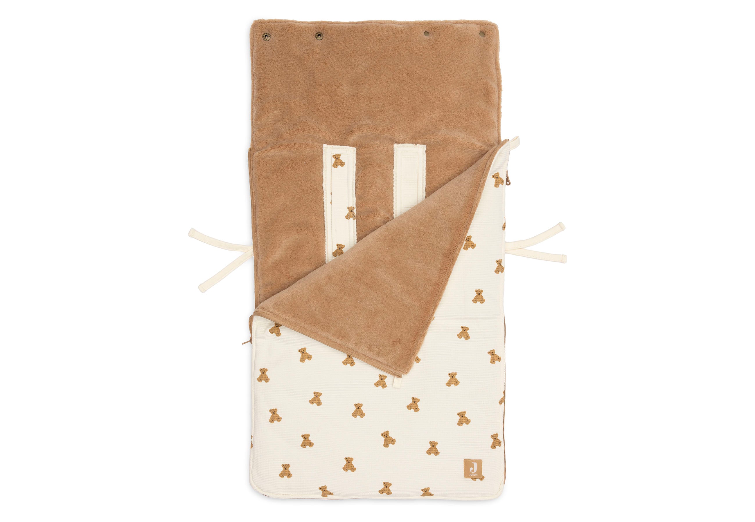 Jollein Fusssack Mini Teddy Bear Waffle
