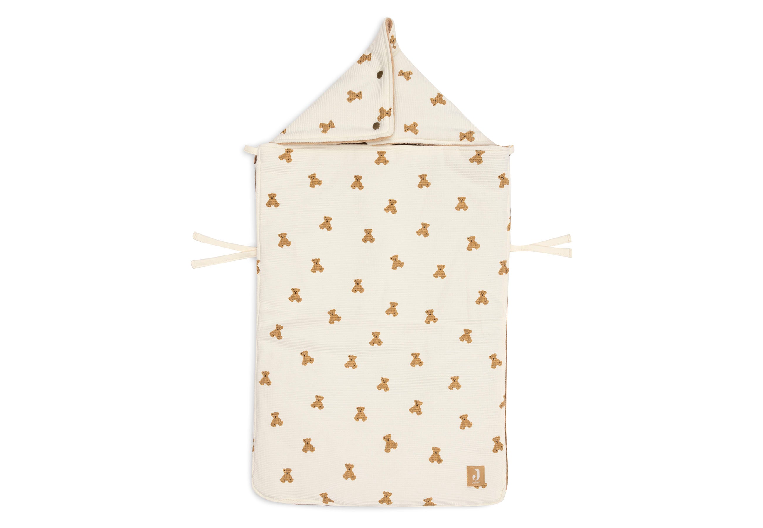 Jollein Fusssack Mini Teddy Bear Waffle