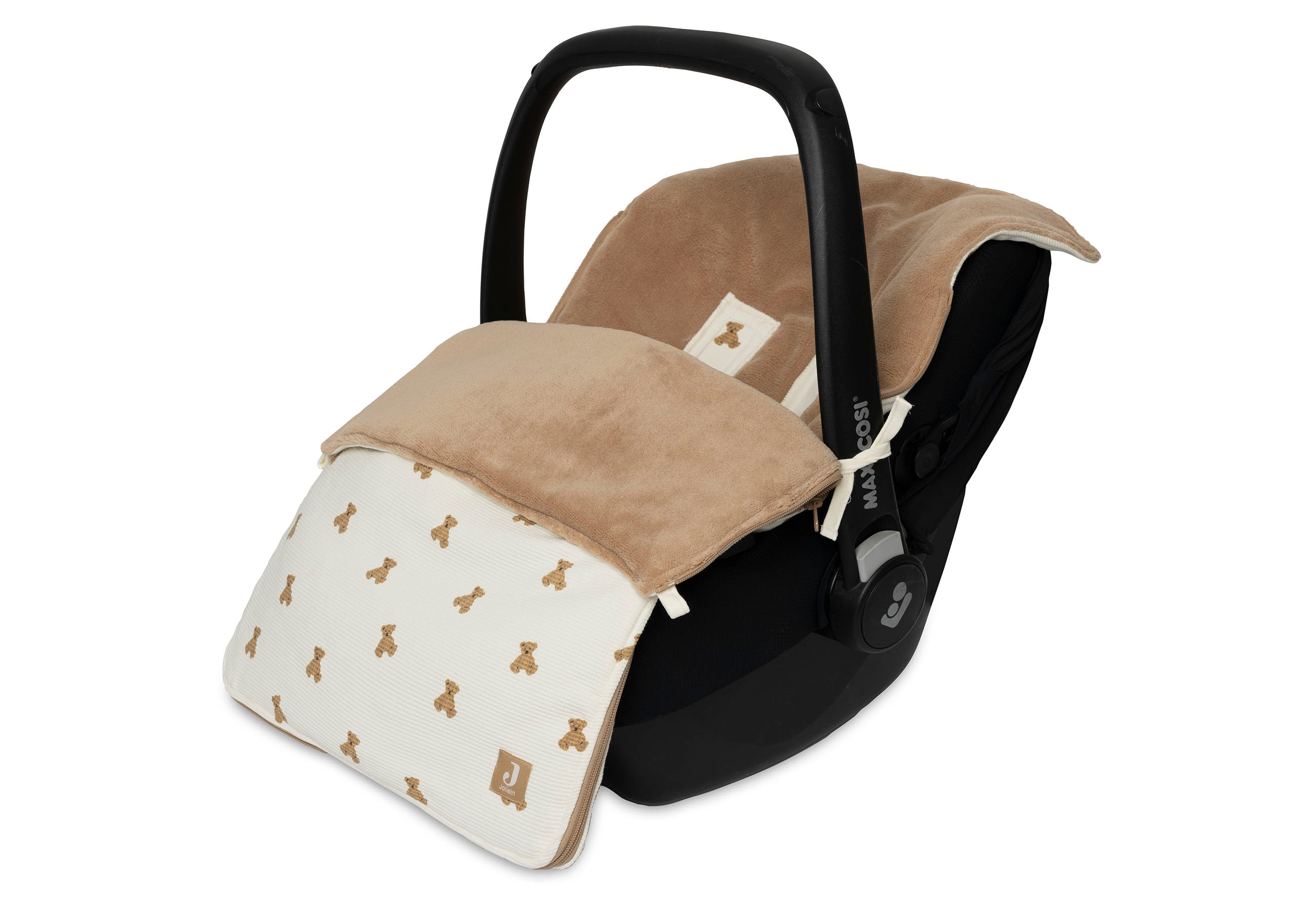 Jollein Fusssack Mini Teddy Bear Waffle