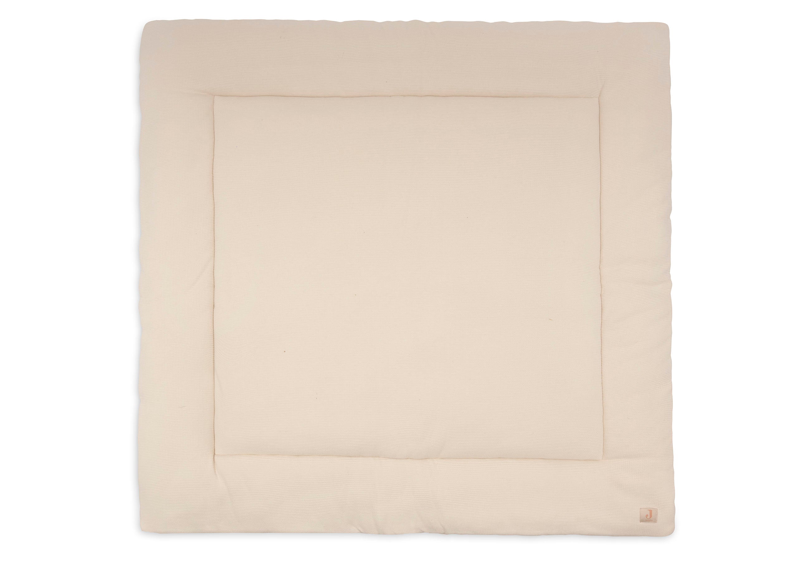 Jollein Krabbeldecke 100 x 100 cm Little Waffle Light Terra/Sand