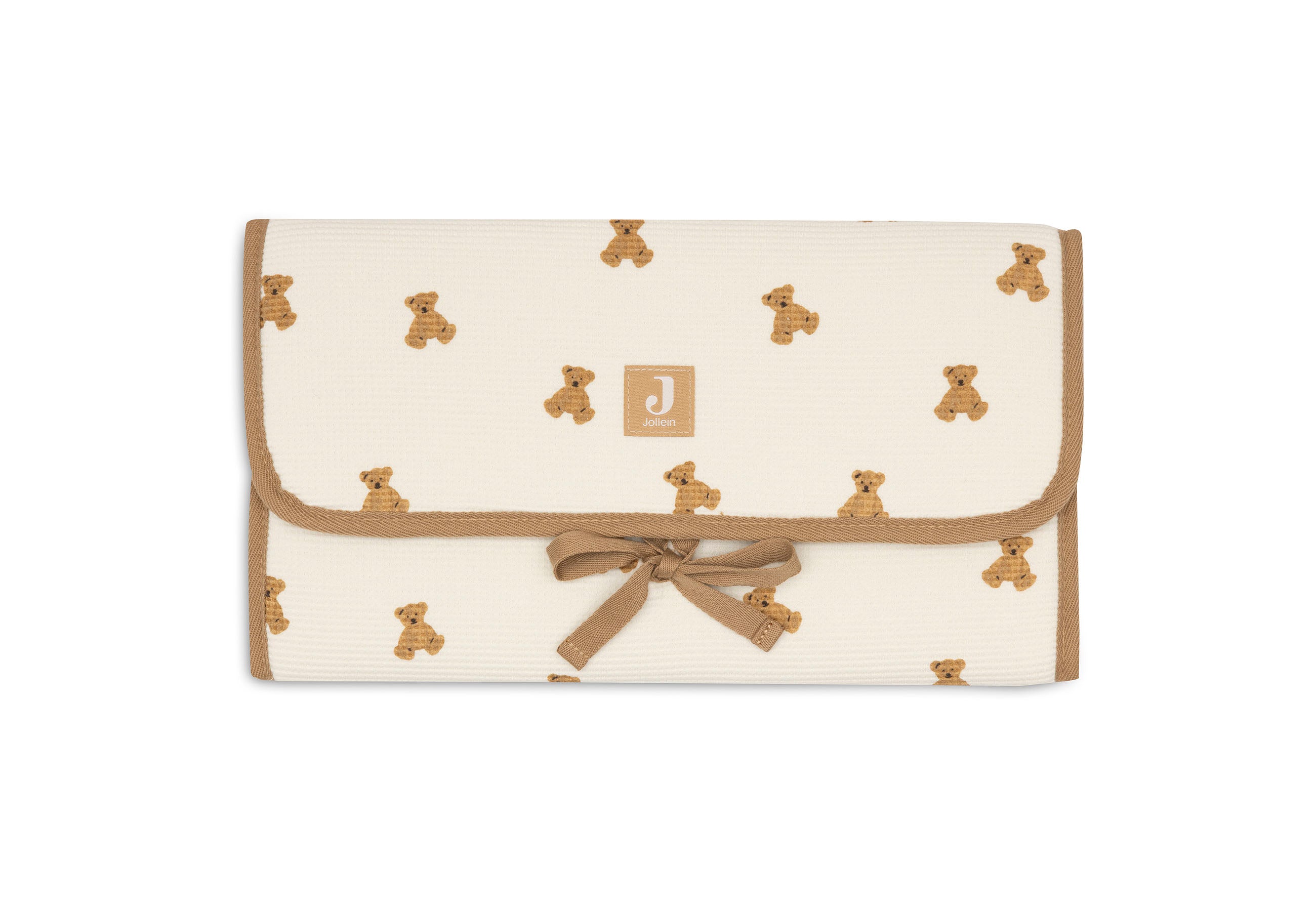 Jollein Wickelunterlage Mini Teddy Bear Little Waffle