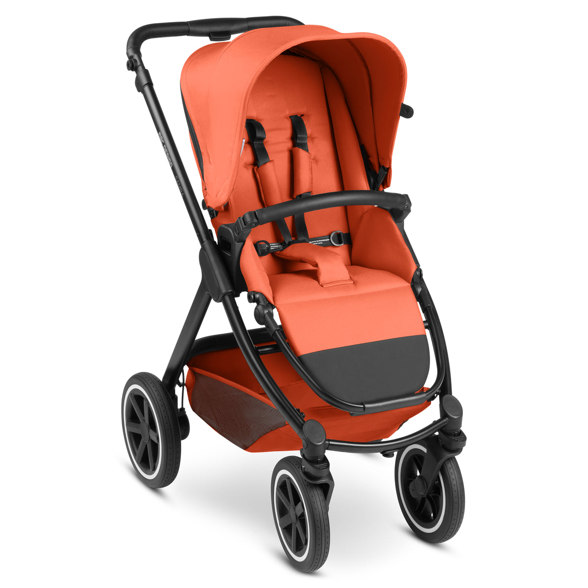 ABC Design Samba 2024 mit Wanne carrot und Wickeltasche Urban gratis *SALE*