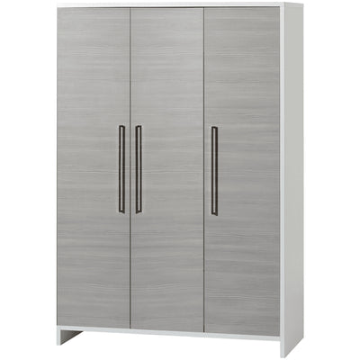 Schardt Eco Silber Kleiderschrank 3-türig