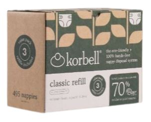 Korbell Nachfüllfolie 12er Pack