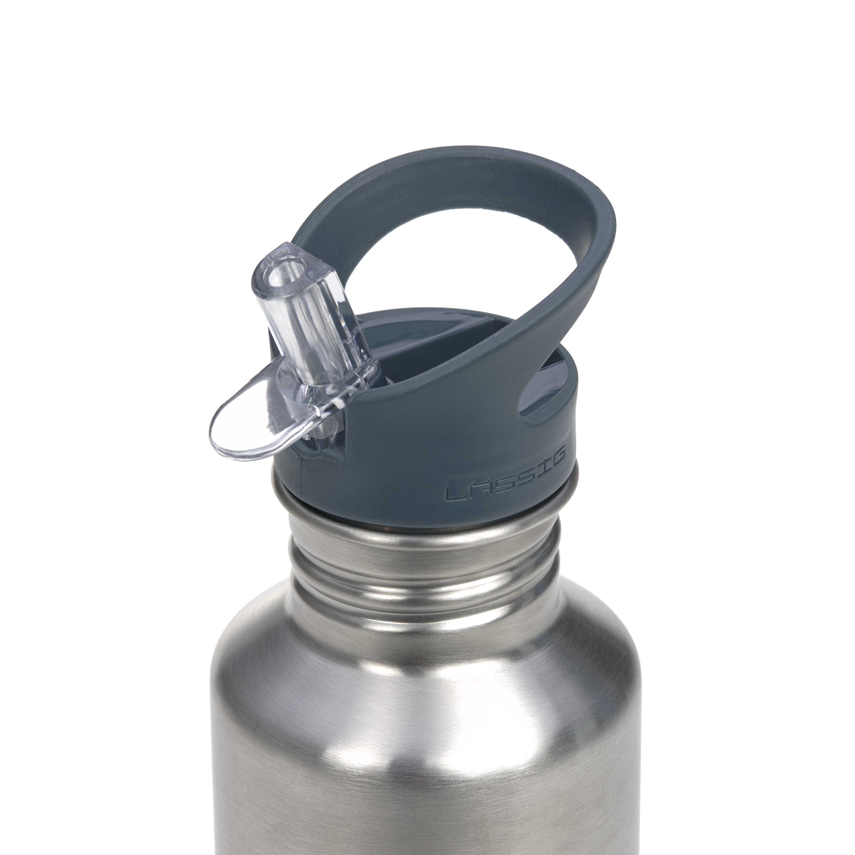 Lässig Trinkflasche Kinder - Edelstahl Happy Prints