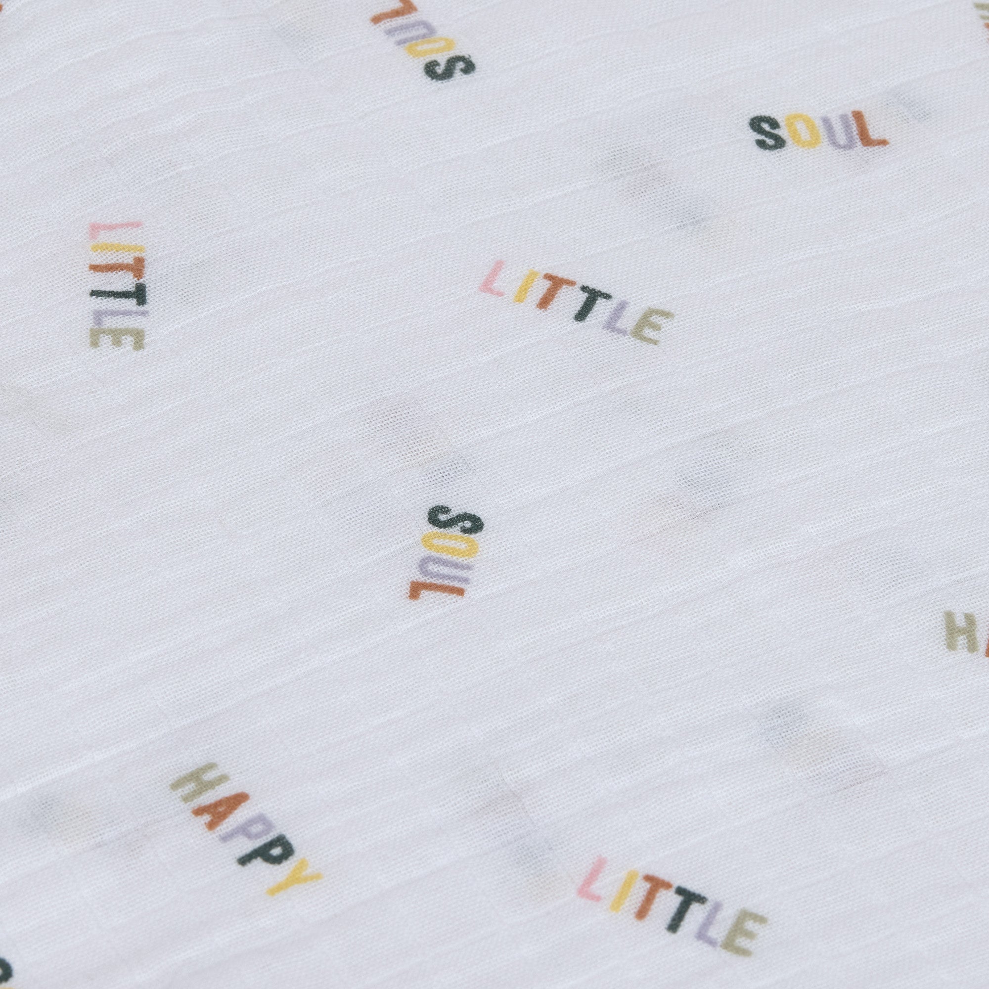 Lässig Muslin Swaddle & Burp Blankets L GOTS Happy Fruits, Zitrone