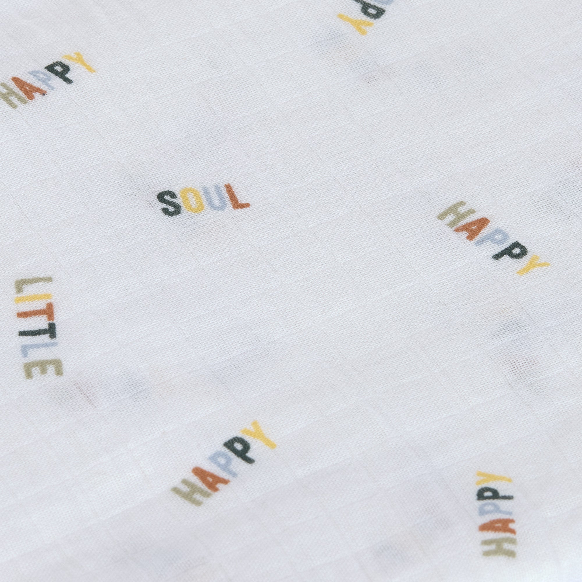 Lässig Swaddle & Burp Blanket M GOTS Happy Fruits, Birne