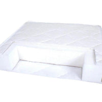 Treppy® Dreamy Plus 2 Set 3-teilig inkl. ATMUNGSAKTIVE MATRATZE LAURA 10CM, ABNEHMBAR WASCHBARER BEZUG