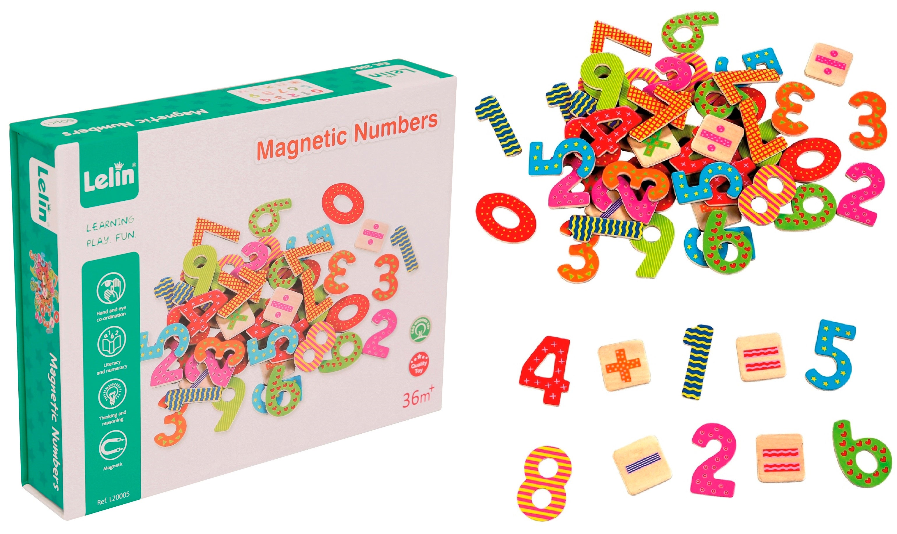 Spielba Zahlen magnetisch 60 Stk