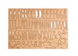 Personalisierbare Sternenlampe 24cm