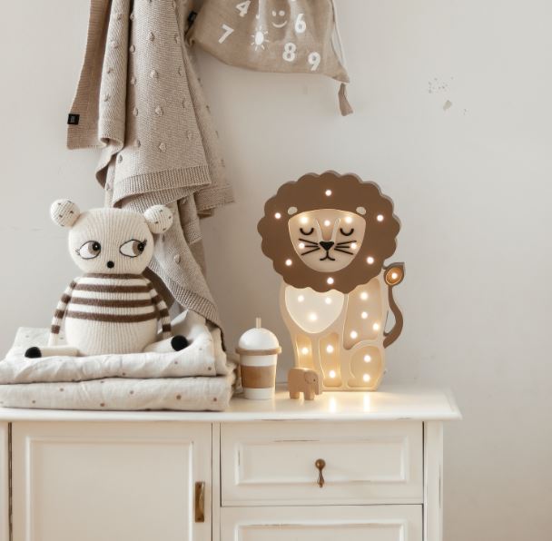 Little Lights Lion Lampe Kenya Coffee