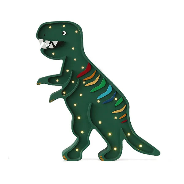 Little Lights Dino T.Rex Lampe Rainbow green