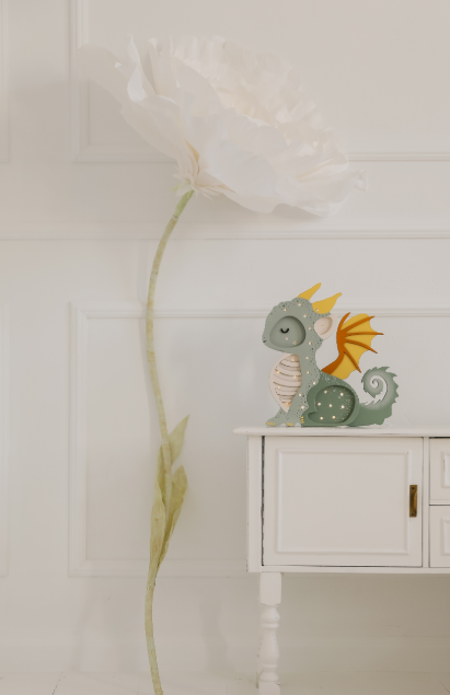 Little Lights Lampe Baby Dragon Hunter Green