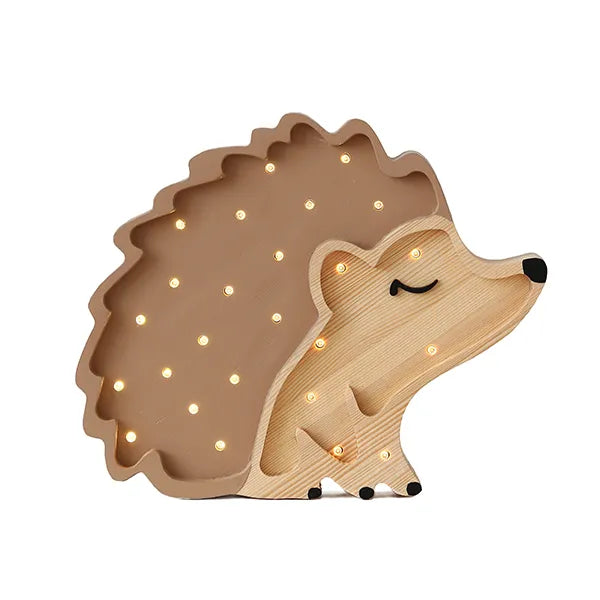 Little Lights Hedgehog Lampe autumn brown