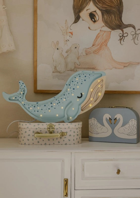 Little Lights Whale Lampe Lagoon Waves
