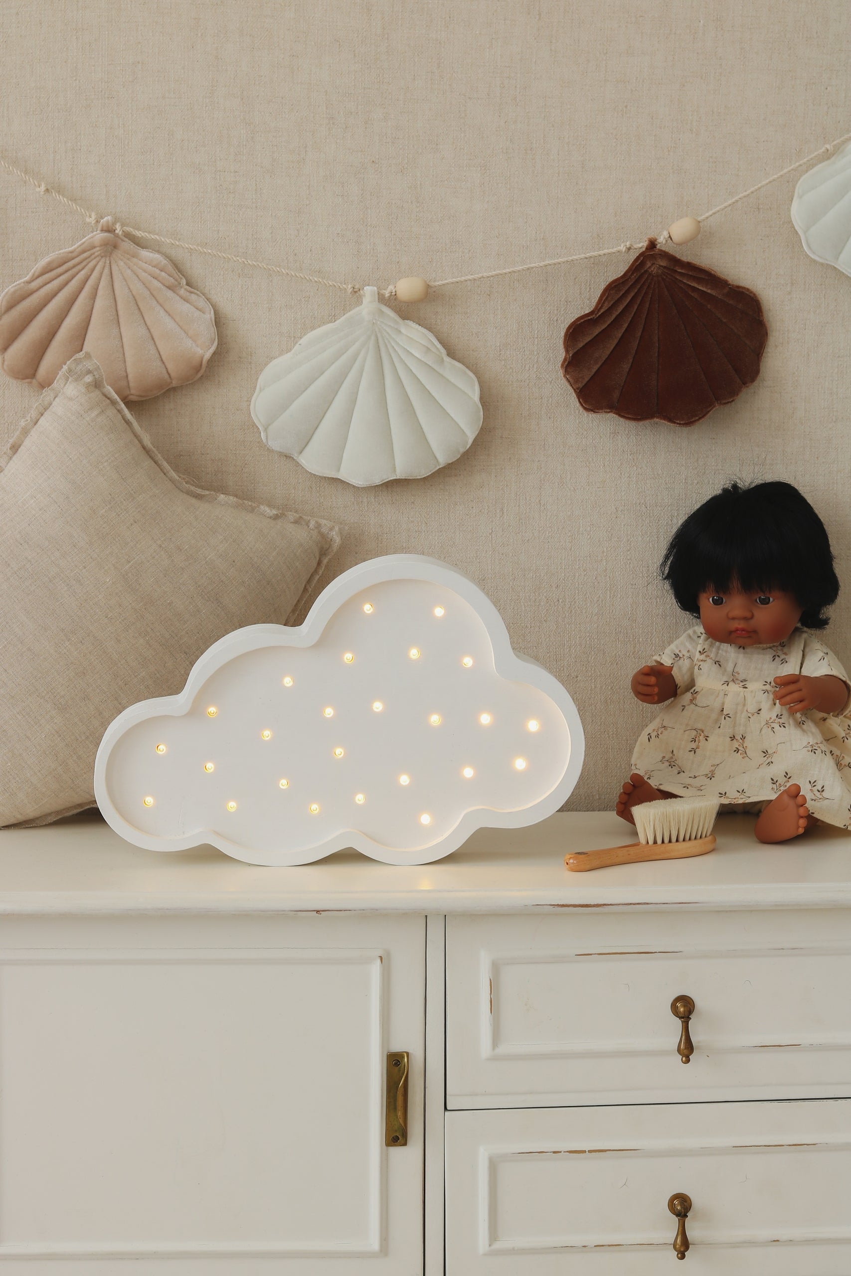 Little Lights Cloud Lampe weiss