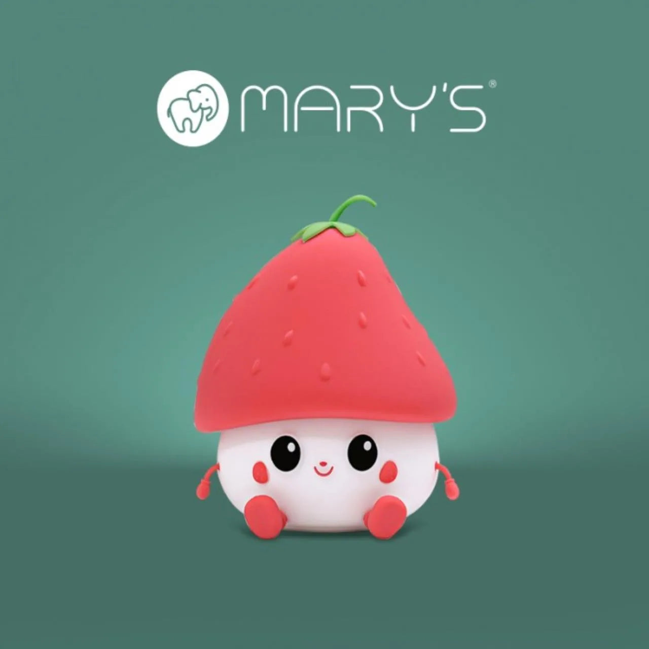 Mary's LED Lampe Erdbeere Red