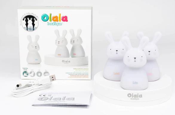 Olala LED-Nachtlicht 3er Set