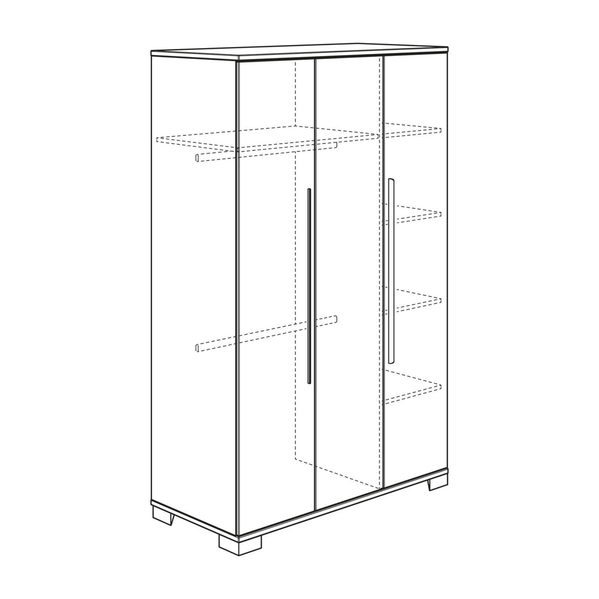 PAIDI CARLO Schrank 3T