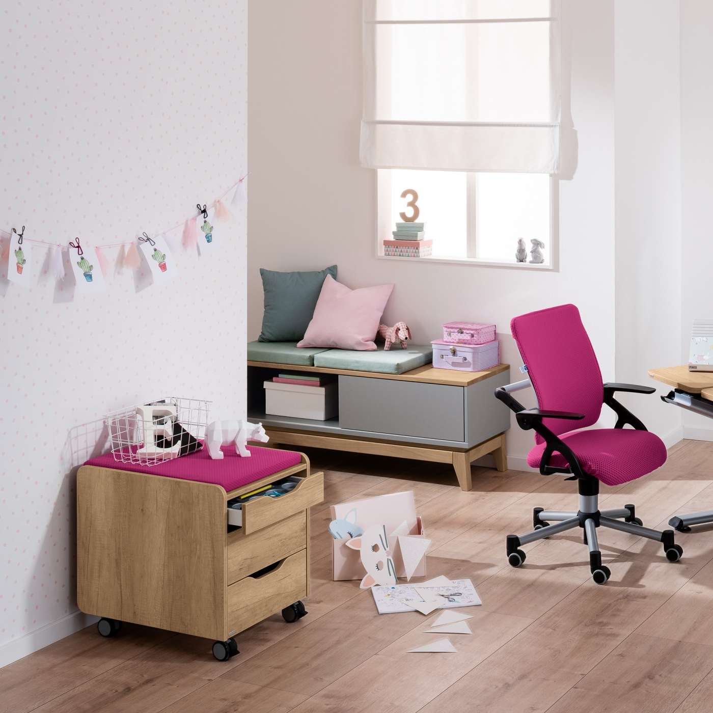 PAIDI Sitzpolster für Rollcontainer 3S