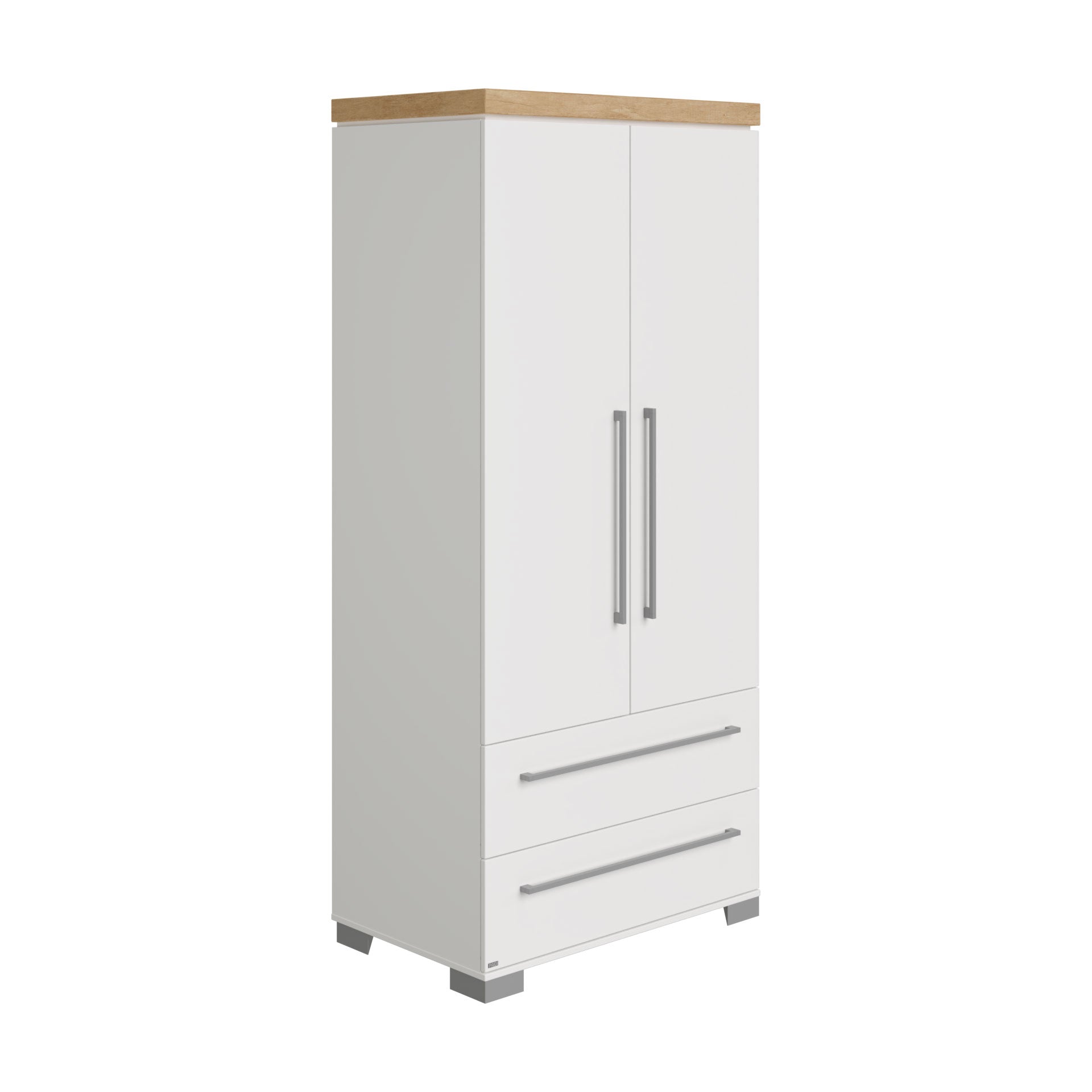 PAIDI KIRA Kleiderschrank 2-türig / 2 Schubkästen