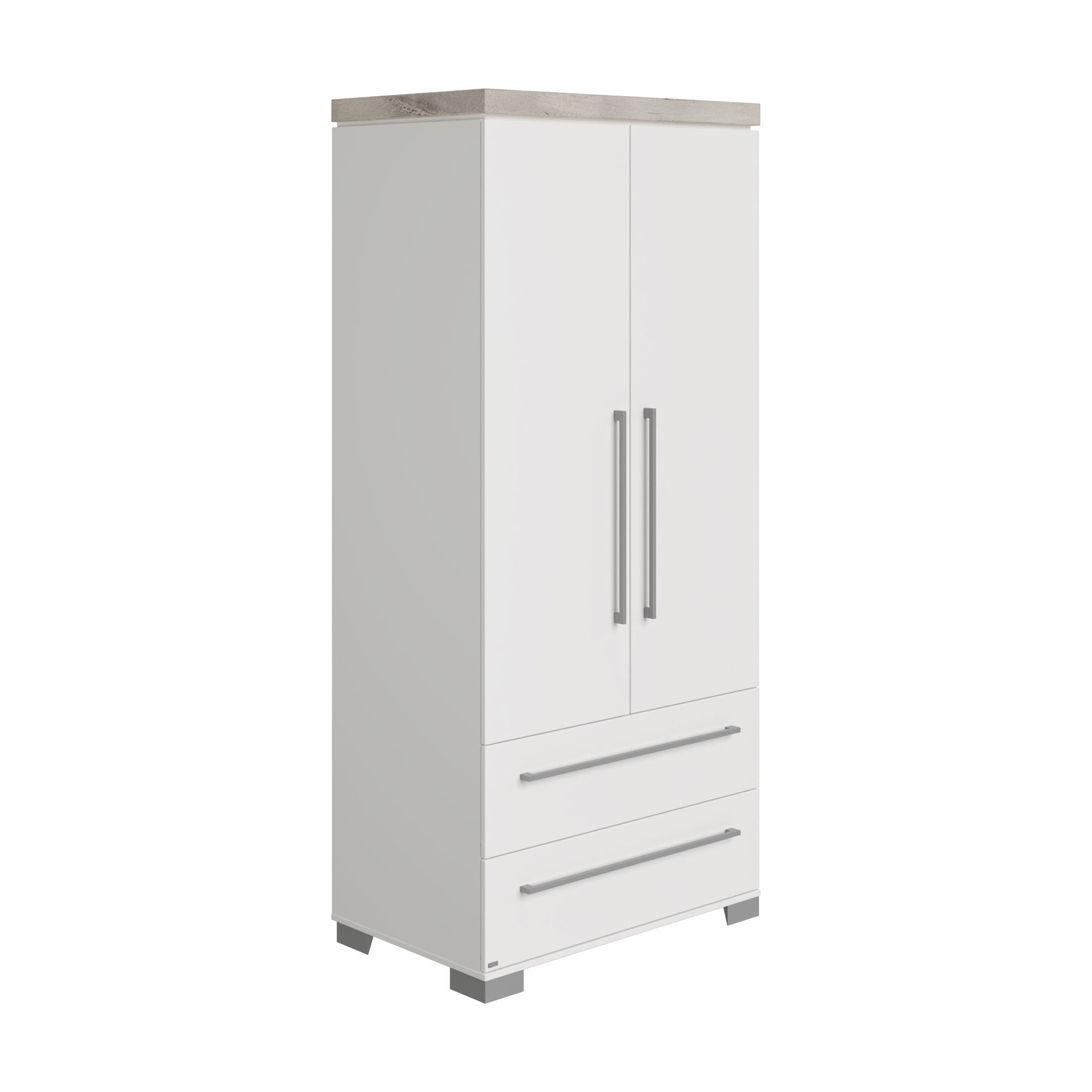 PAIDI KIRA Kleiderschrank 2-türig / 2 Schubkästen