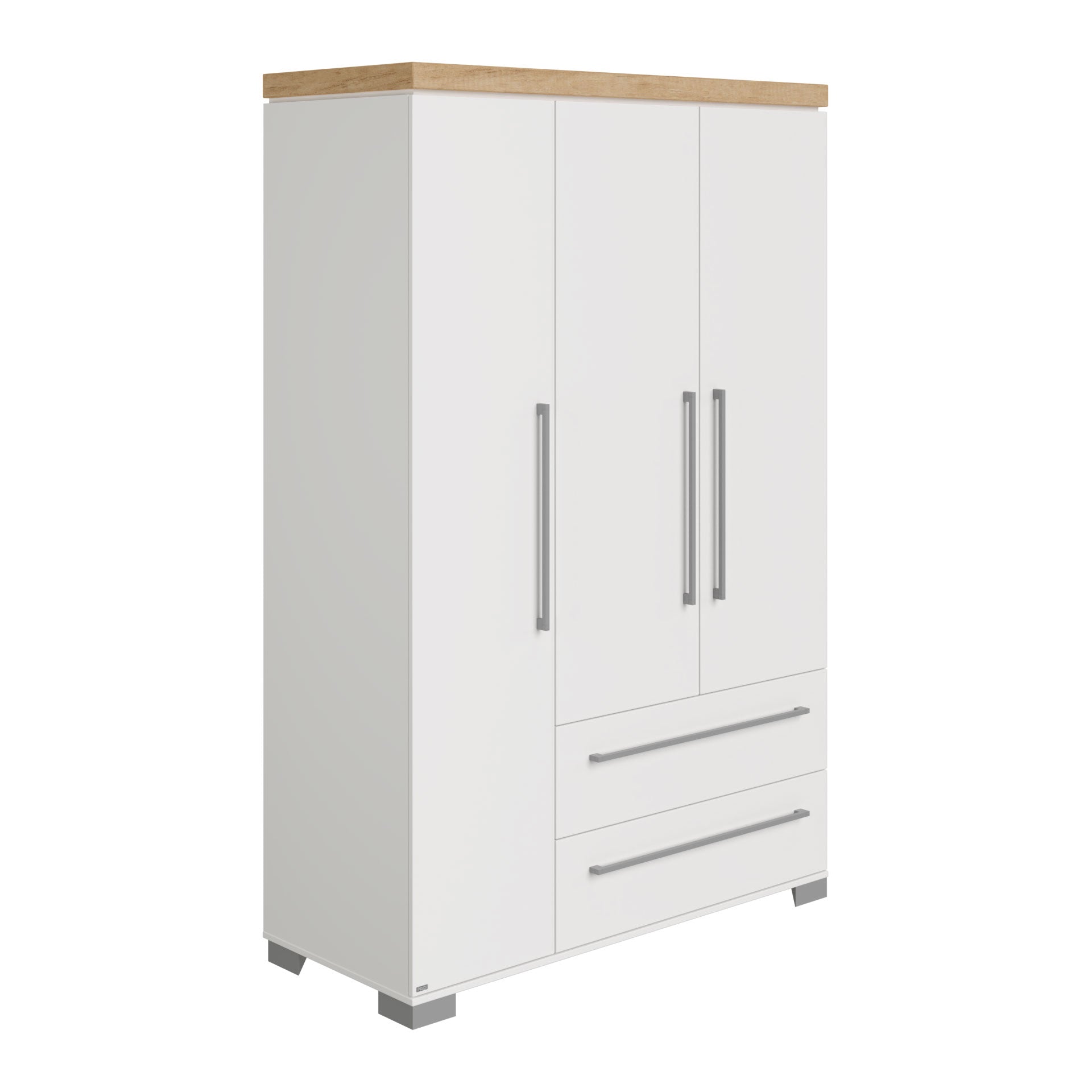 PAIDI KIRA Kleiderschrank 3-türig / 2 Schubkästen