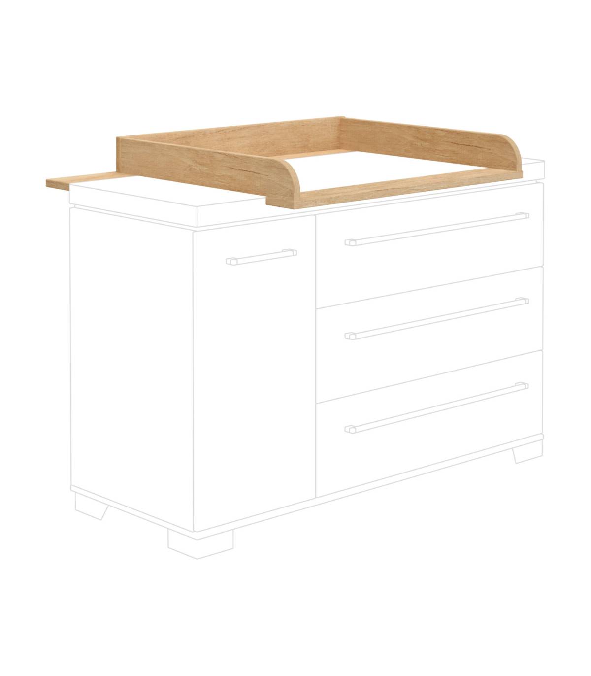 PAIDI KIRA Wickelkommode breit