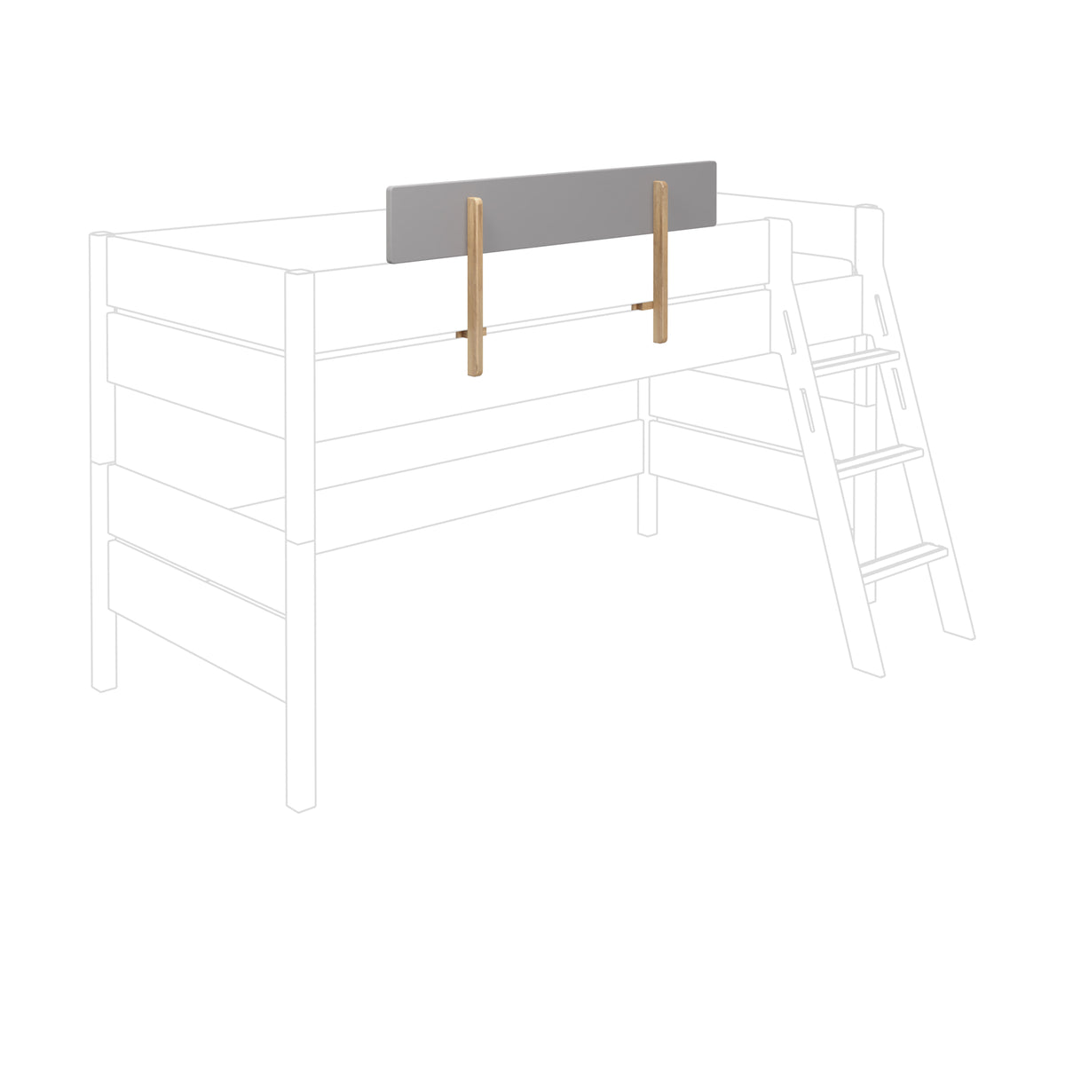 PAIDI STEN Sicherheits-Ergänzungen für Spiel-, Hoch- und Etagenbetten