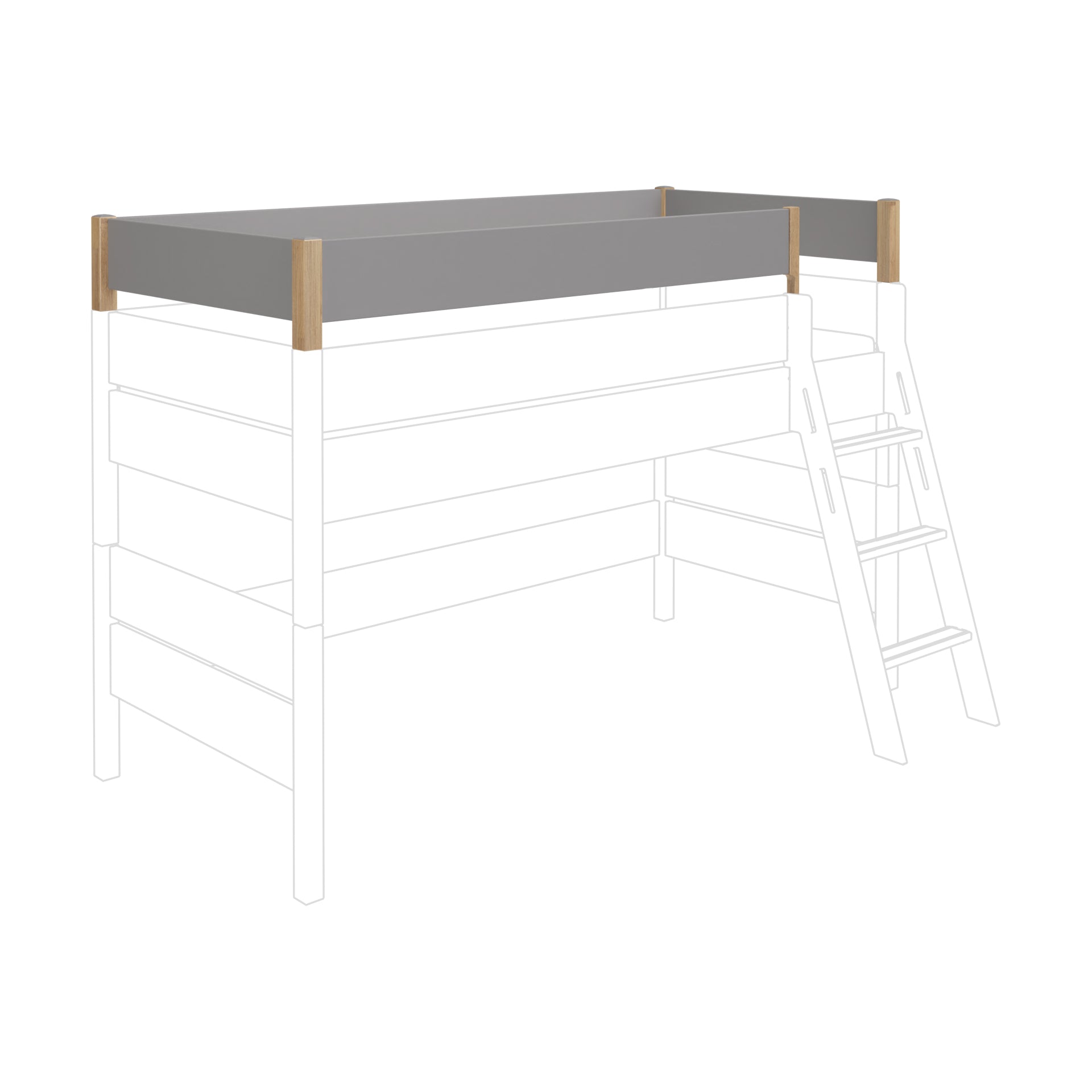 PAIDI STEN Sicherheits-Ergänzungen für Spiel-, Hoch- und Etagenbetten