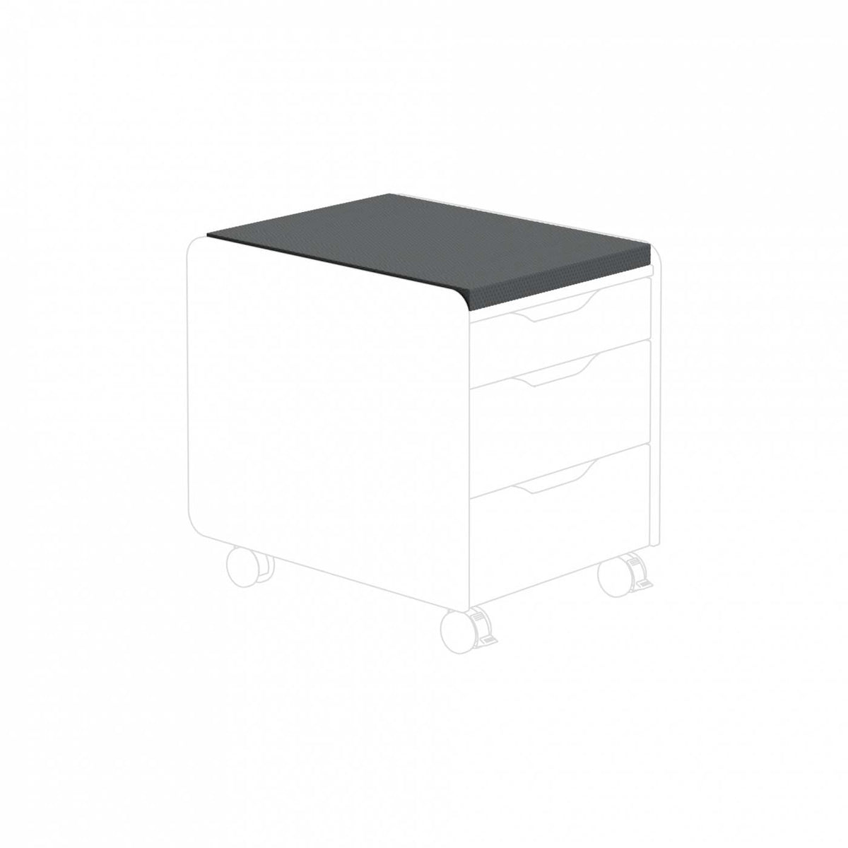 PAIDI Sitzpolster für Rollcontainer 3S