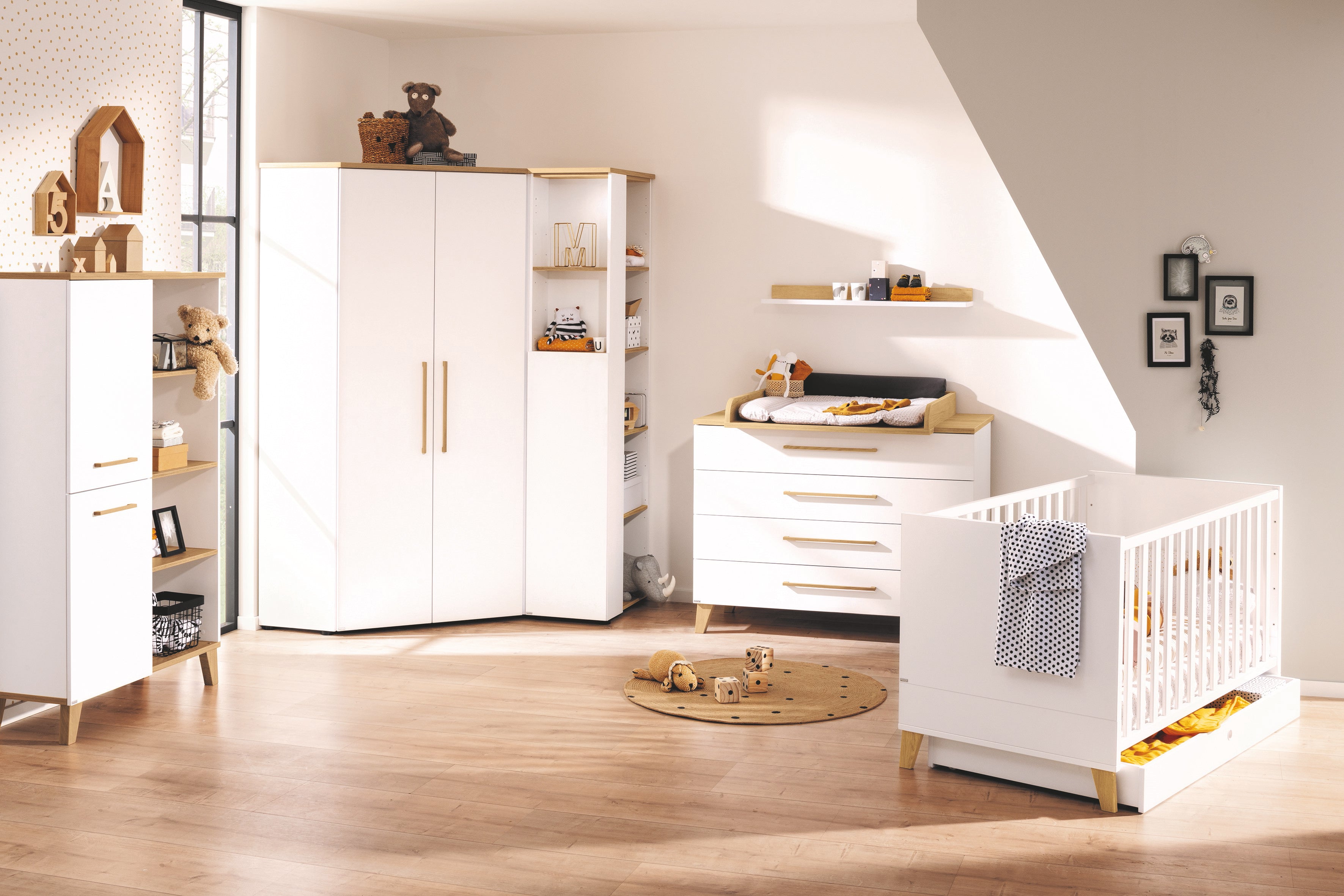 PAIDI OSCAR Eckkleiderschrank 2T