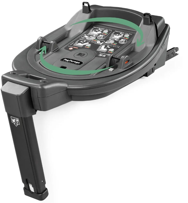 Peg Perego Viaggio Giro Kindersitz - Crystal Black (nur mit Base Giro)