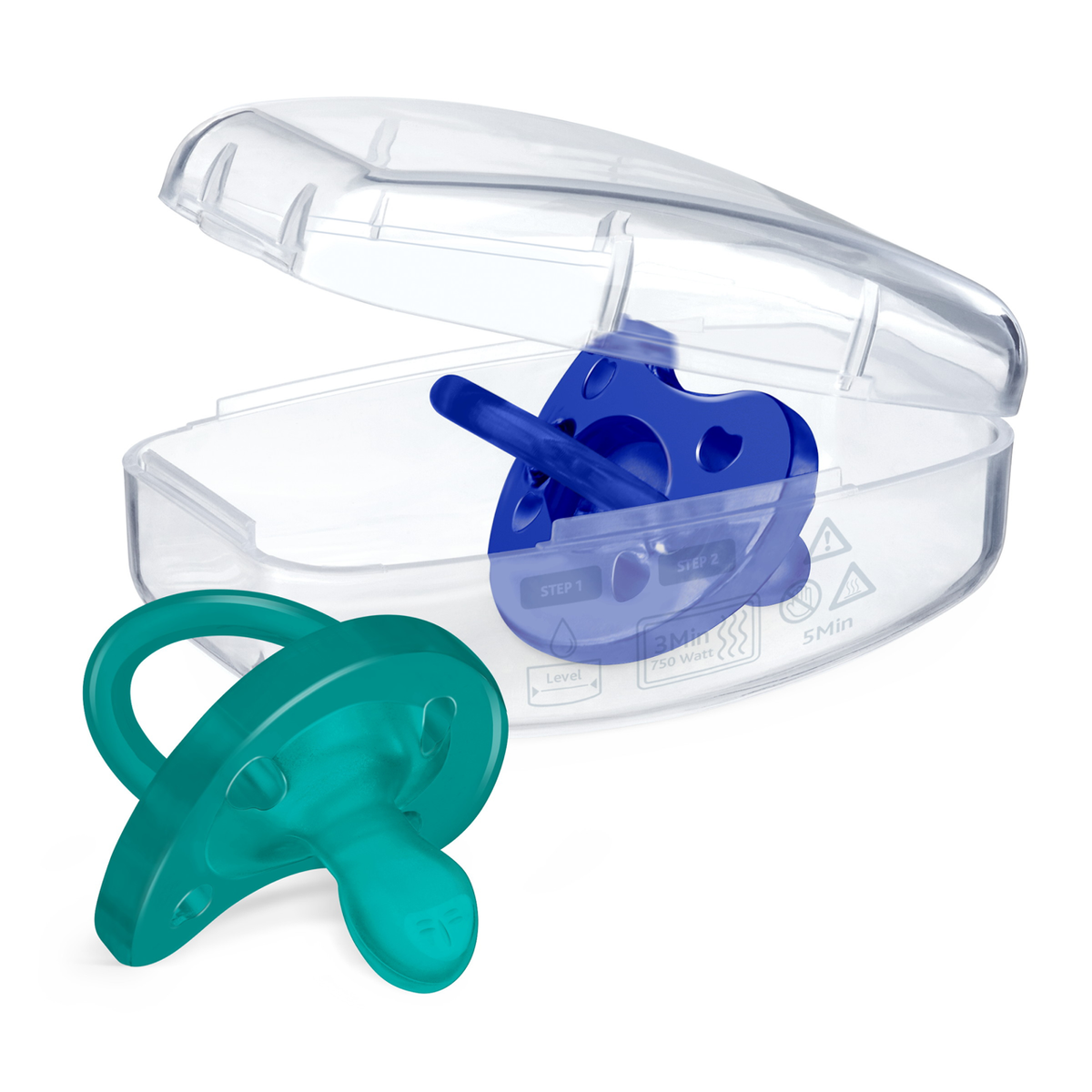 Chicco Nuggi PhysioForma Soft 2-6M 2 Stk.