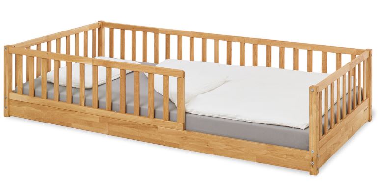 Pinolino Bodenbett Evi 90x200cm *PROMO* mit Matratze und Fixleintuch