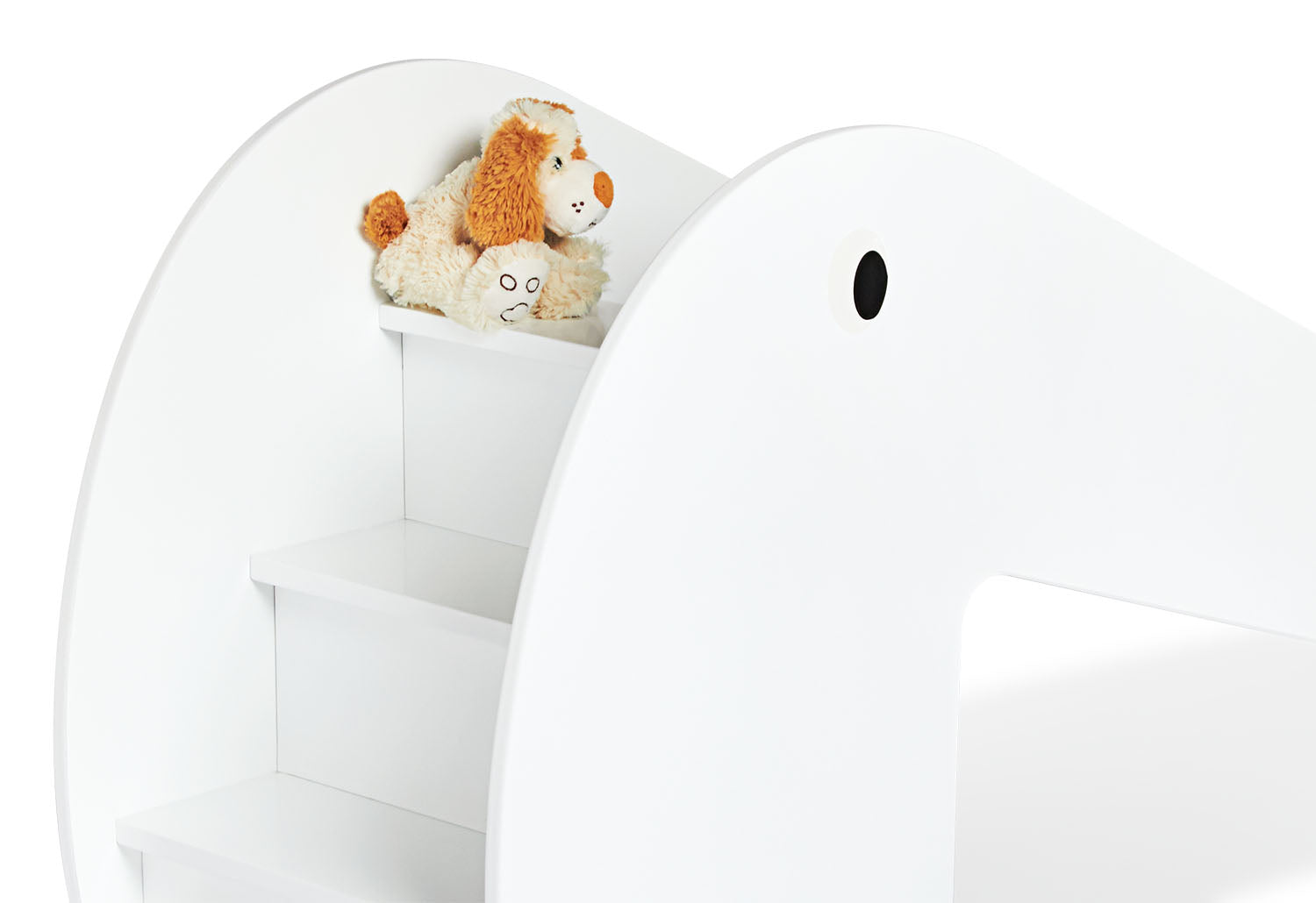 Pinolino Indoor-Rutsche Lotta aus Holz weiss/grau *Sale*