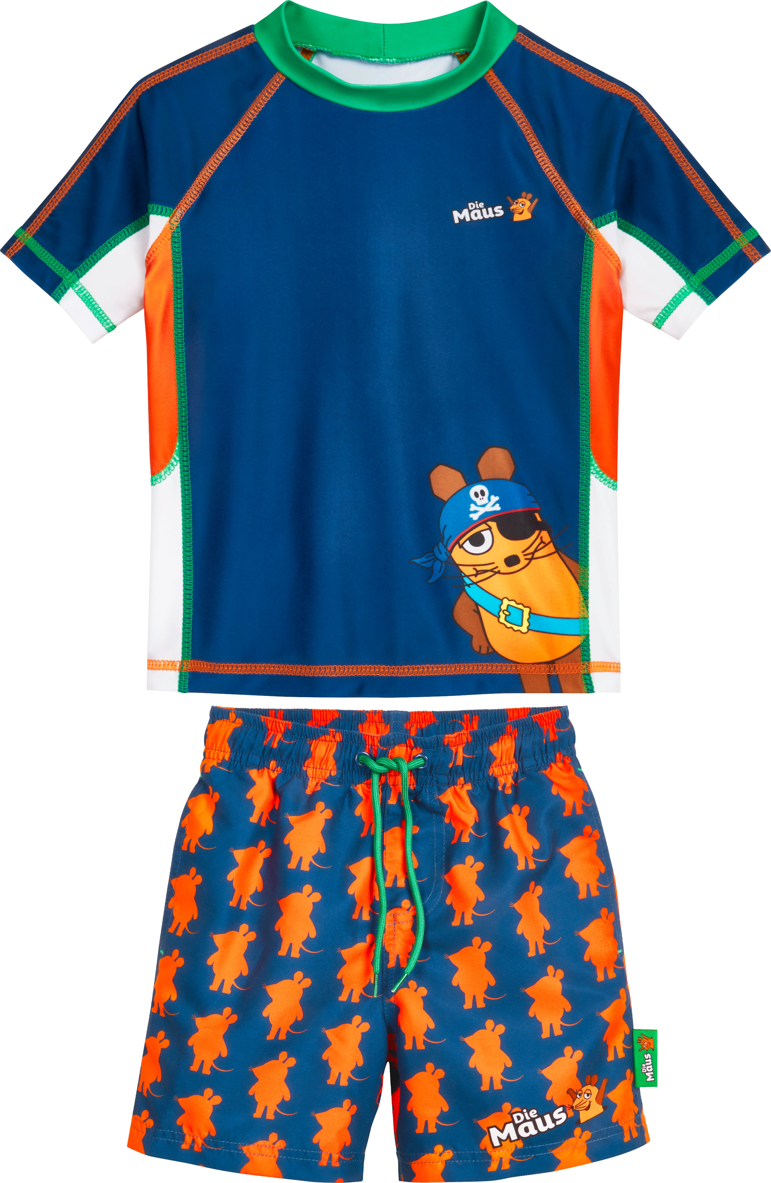 Playshoes UV-Schutz Bade-Set Die Maus