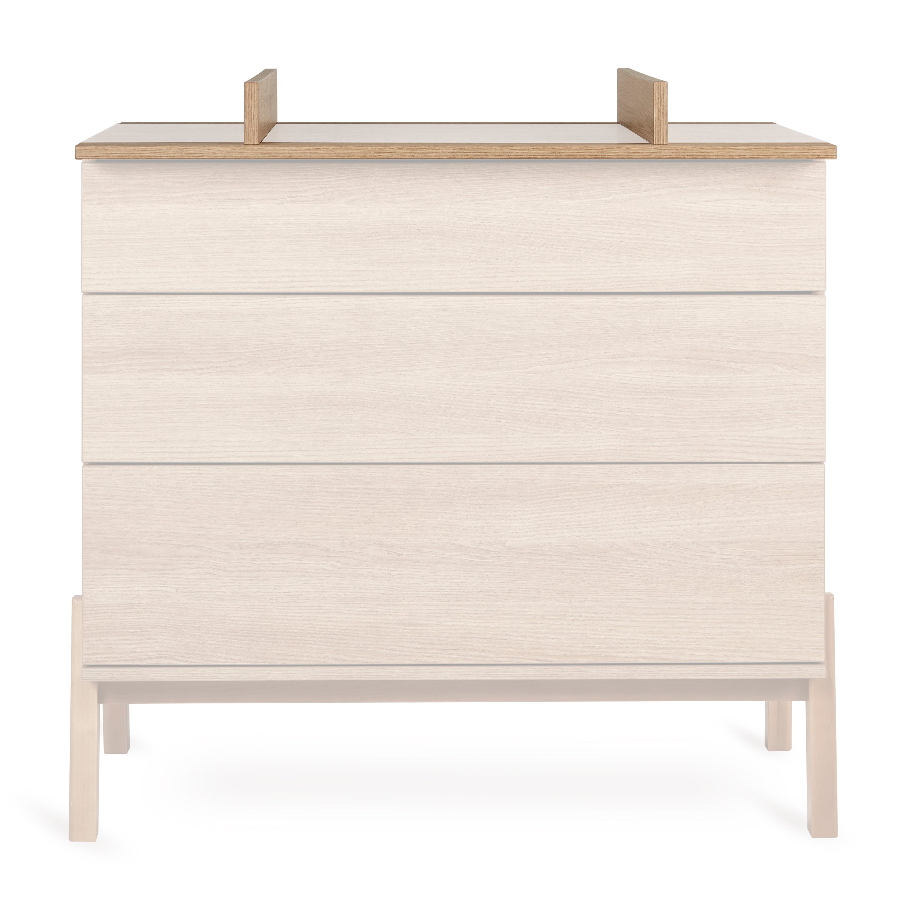 Quax Ashi Kommode mit Wickelaufsatz honey ash
