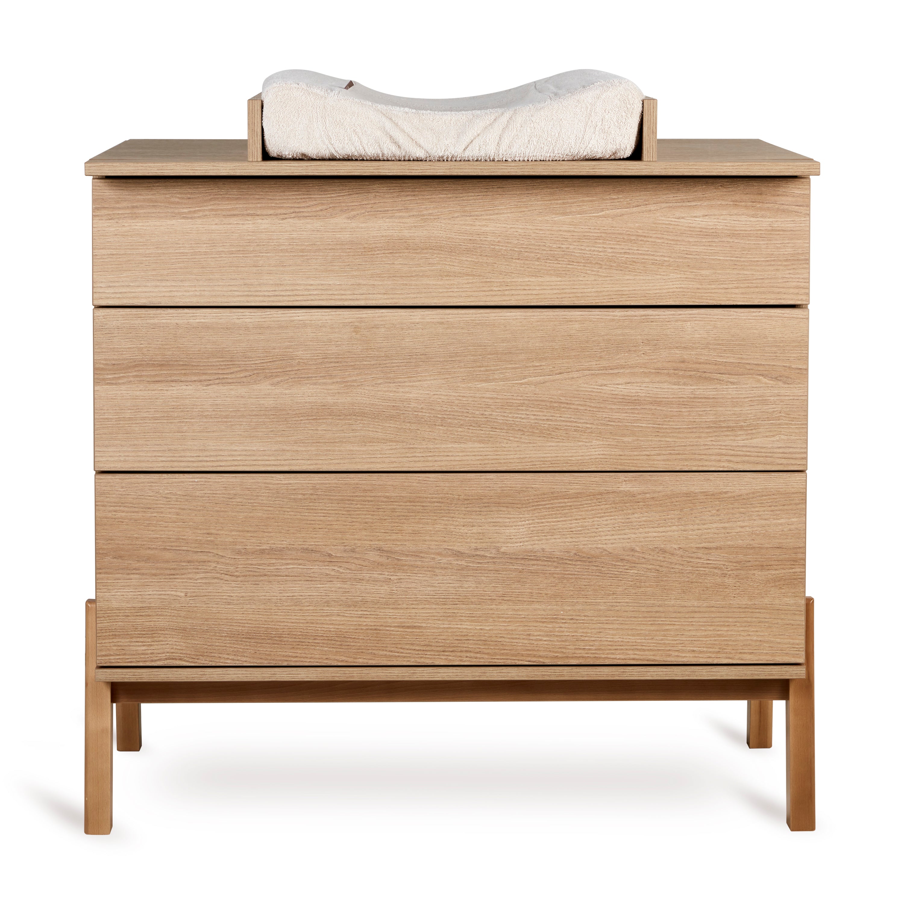 Quax Ashi Kommode mit Wickelaufsatz honey ash
