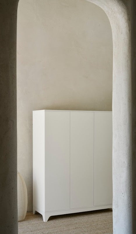 Quax Tsugi Kleiderschrank 3-türig butter