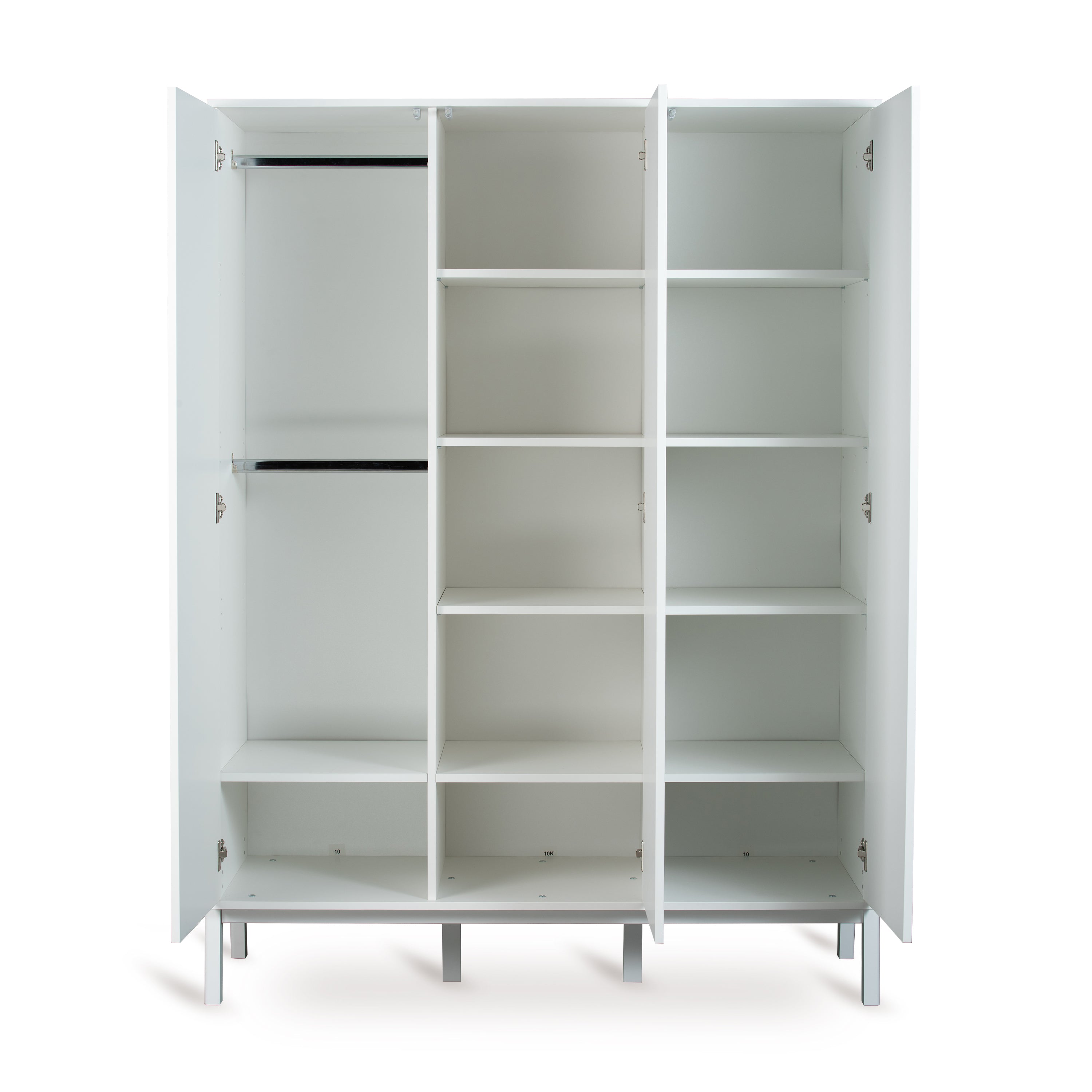 Quax Ashi creme Schrank 3-türig
