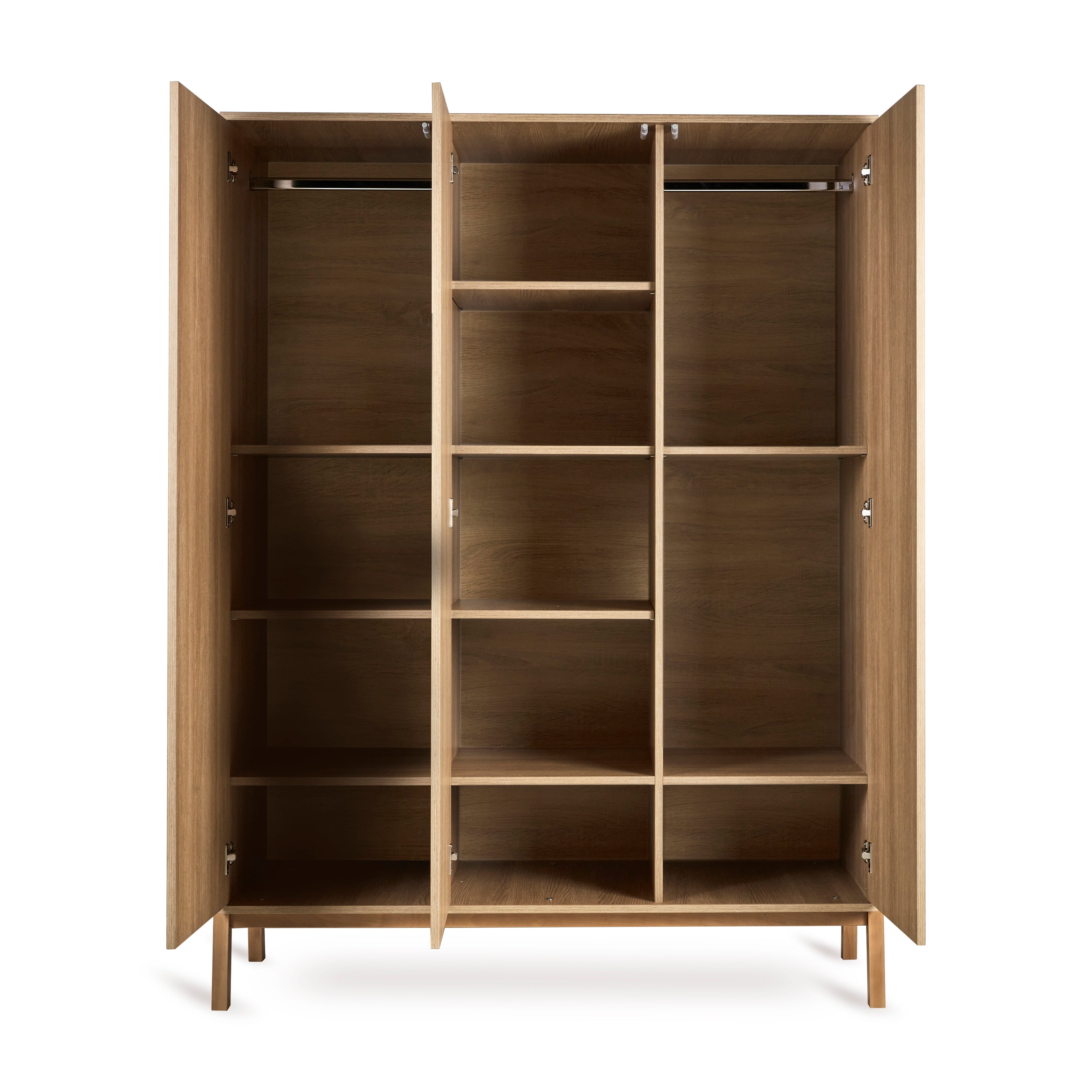 Quax Ashi Kleiderschrank 3-türig honey ash