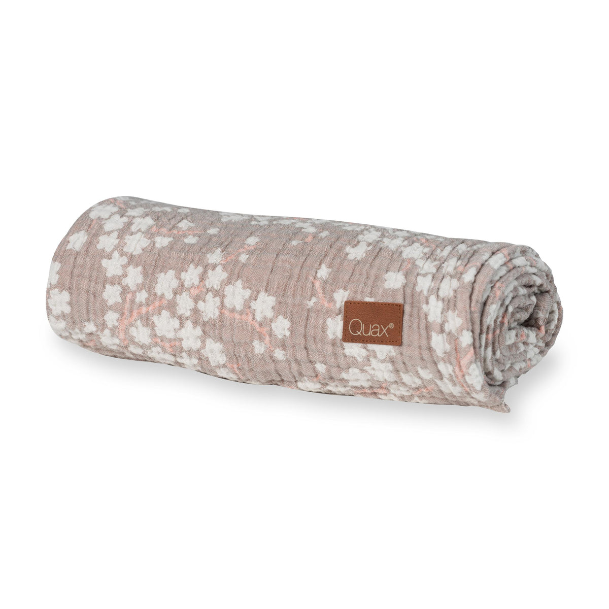 Quax Natural Babydecke 90 x 110 cm Musselin Blossom