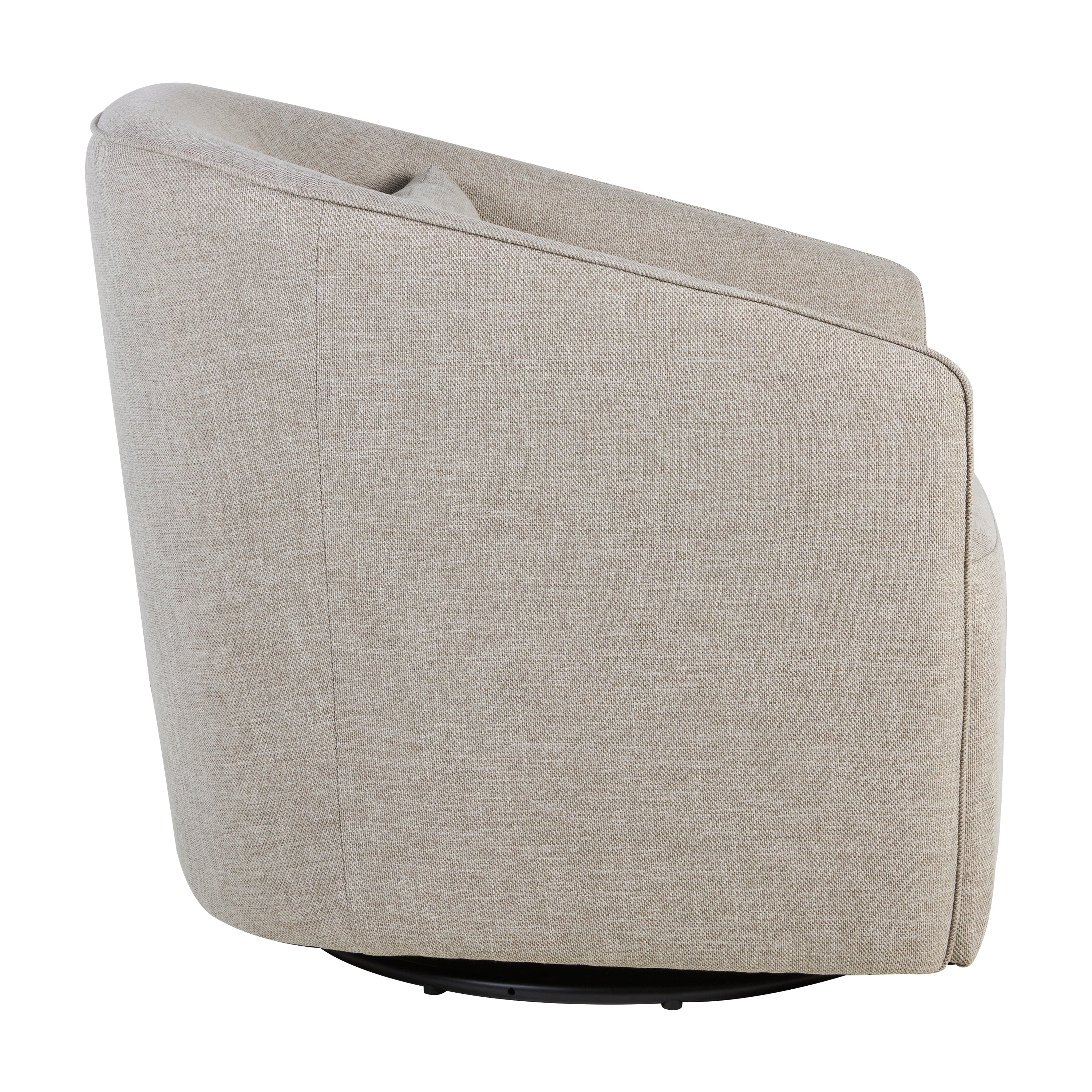 Quax Schaukel-und Drehstuhl Gomi Clay mit Hocker Ottomane *kostenlos* dazu