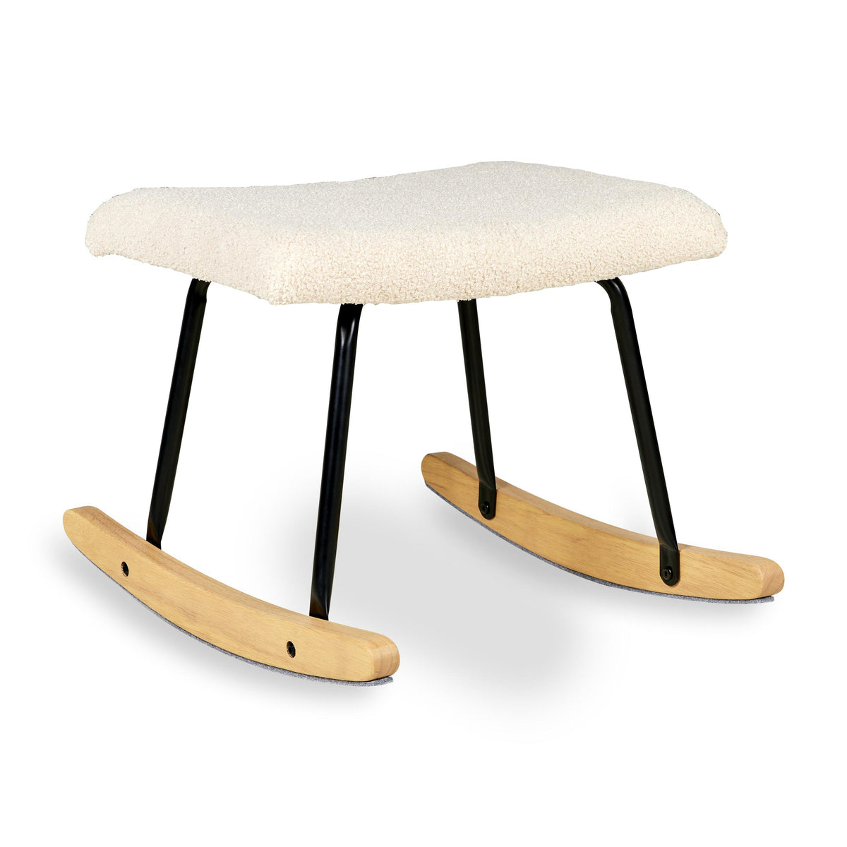 Quax Hocker Rocker für Schaukelstuhl Basic/Nordic Sheep beige