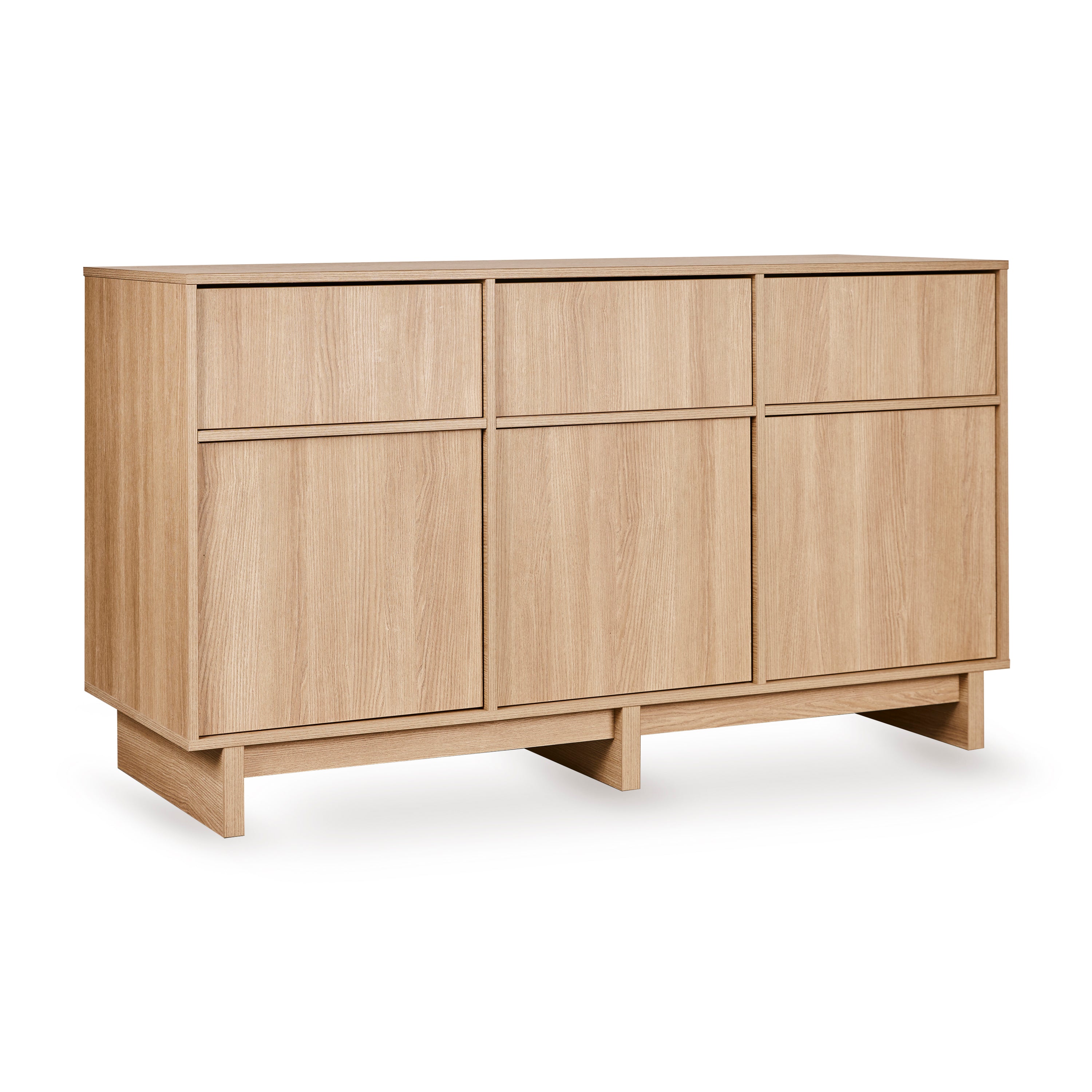 Quax Kyo Kommode XL mit Wickelaufsatz honey ash