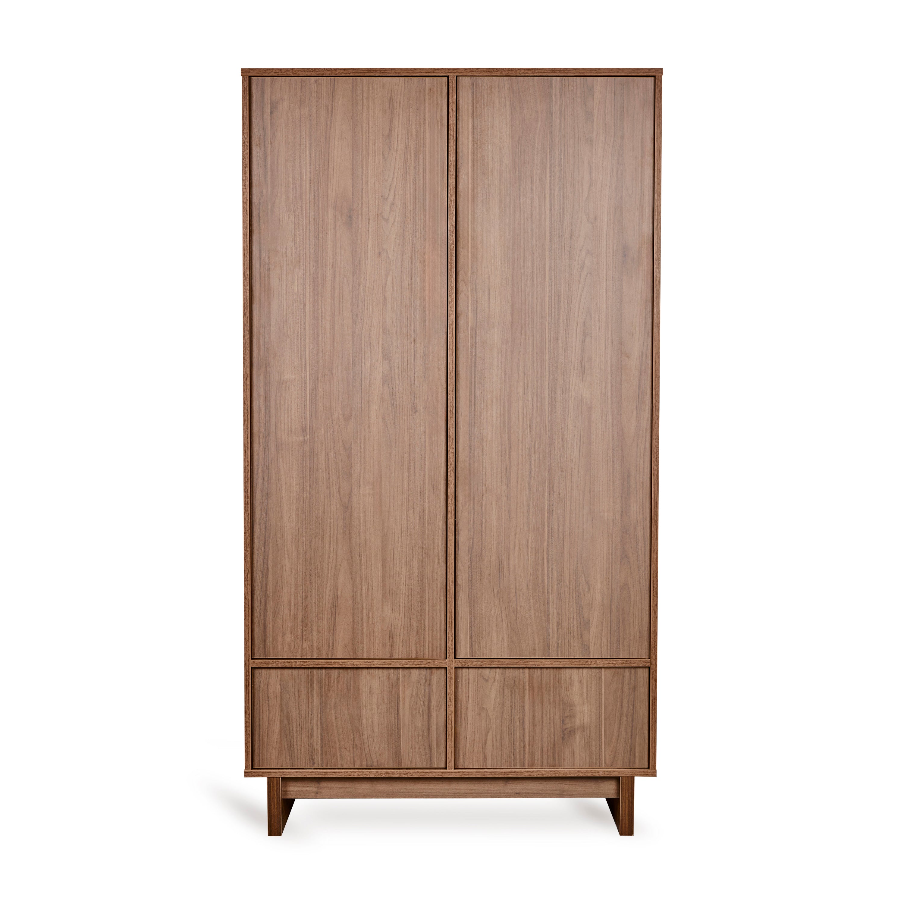 Quax Kyo Kleiderschrank 2-türig walnut