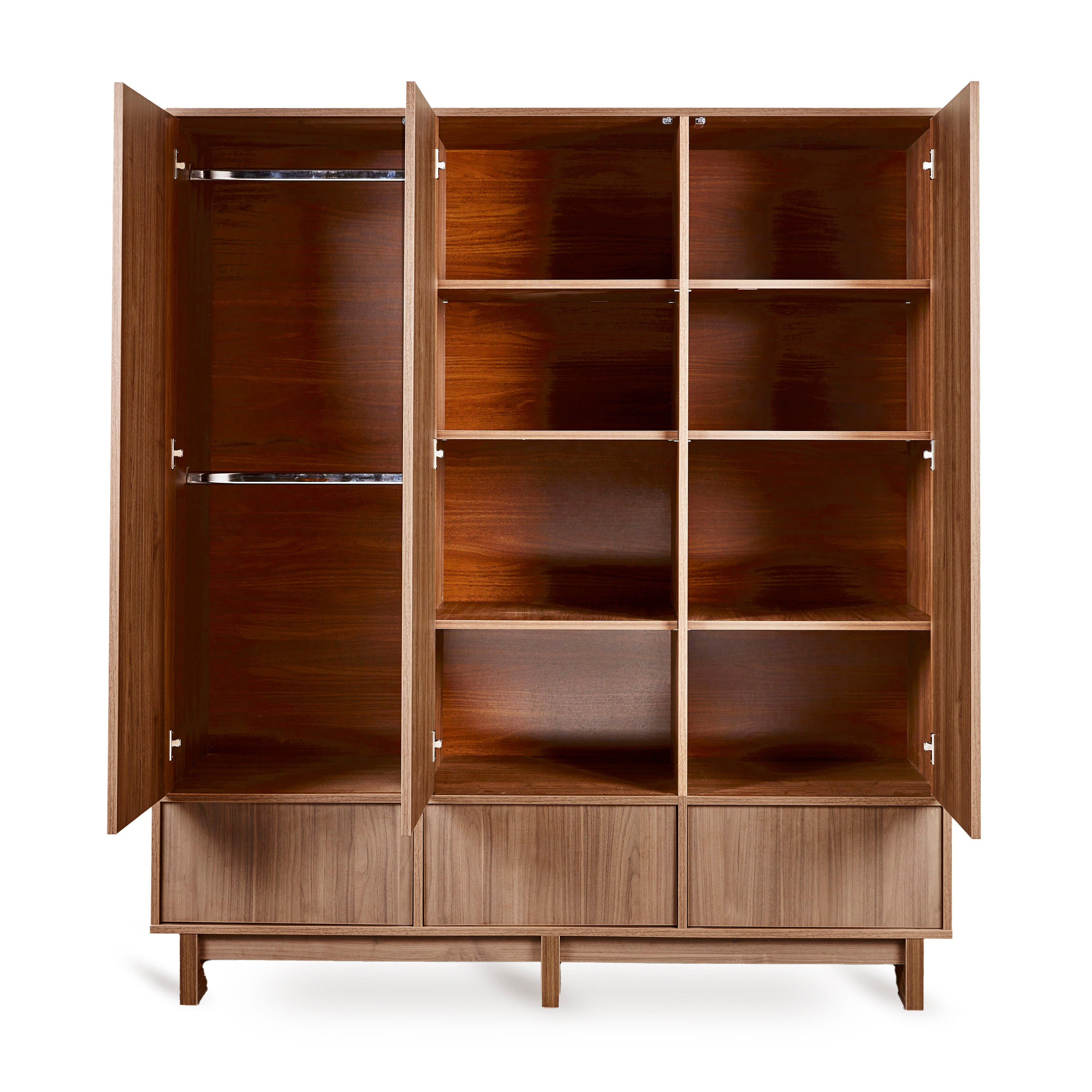 Quax Kyo Kinderzimmer 4-teilig walnut