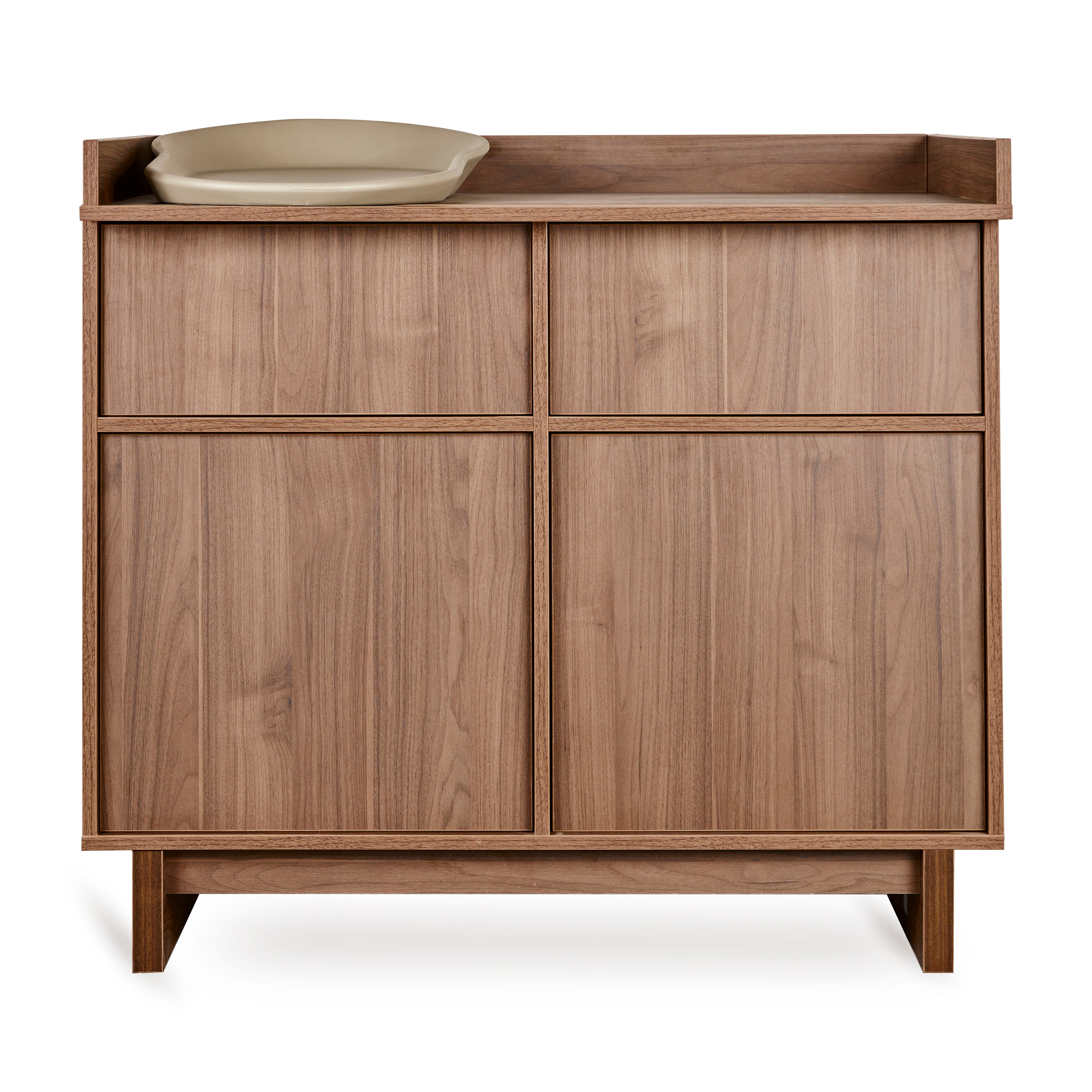 Quax Kyo Kommode mit Wickelaufsatz walnut